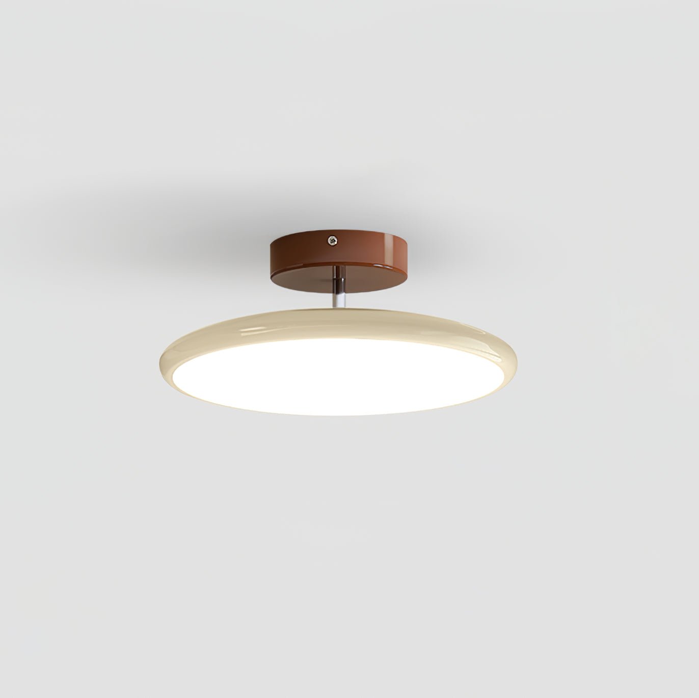 Drame Glow Ceiling Light – Adjustable LED Semi-Flush Ceiling Lighting Fixture