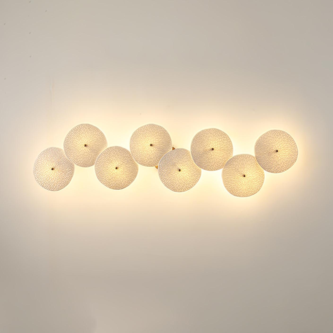 Lotara Petal Wall Lamp – Ceramic Decorative Wall Lighting Fixture