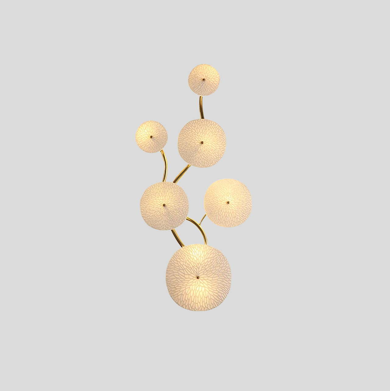Lotara Petal Wall Lamp – Ceramic Decorative Wall Lighting Fixture
