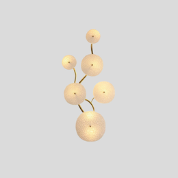 Lotara Petal Wall Lamp – Ceramic Decorative Wall Lighting Fixture
