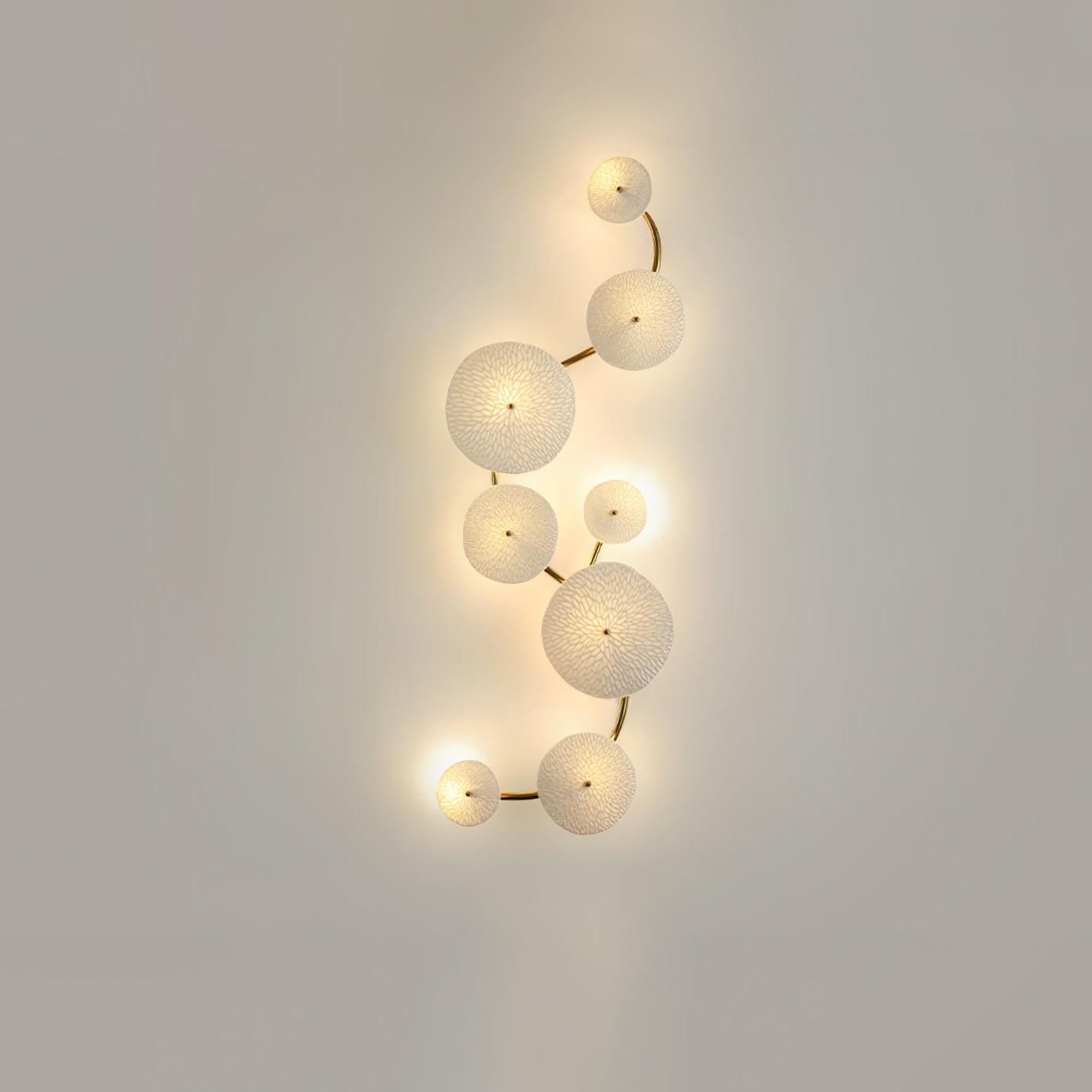 Lotara Petal Wall Lamp – Ceramic Decorative Wall Lighting Fixture