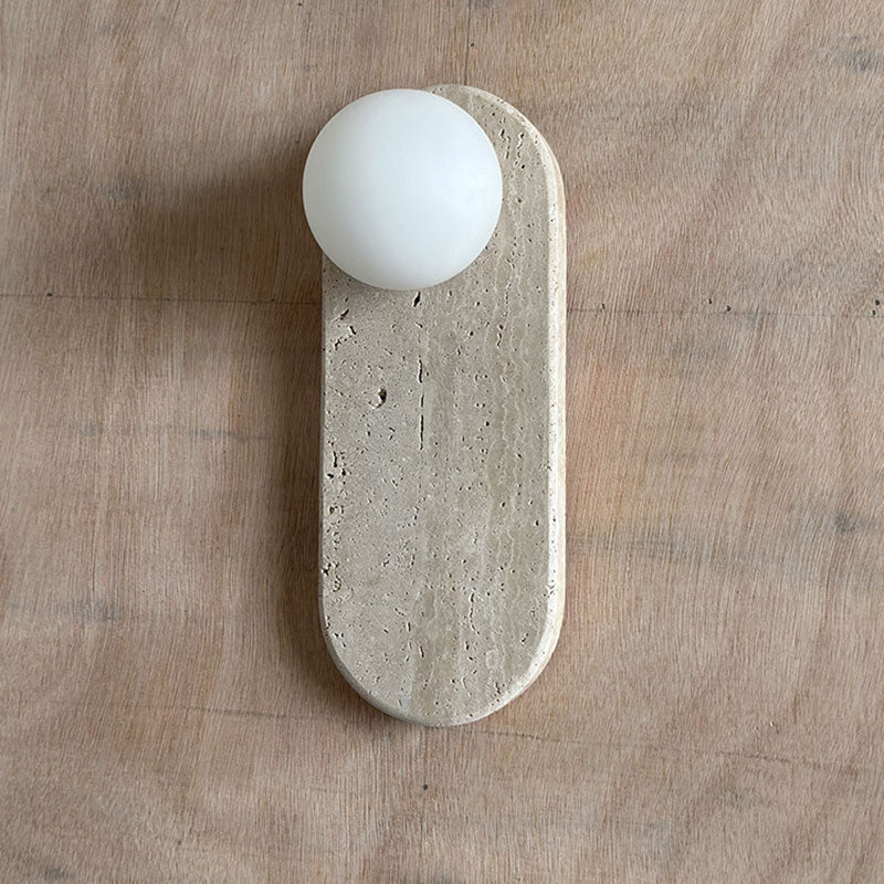 Jade Dome Wall Lamp – Natural Jade Stone Wall Lamp Warm Ambient Glow Bedroom Hallway