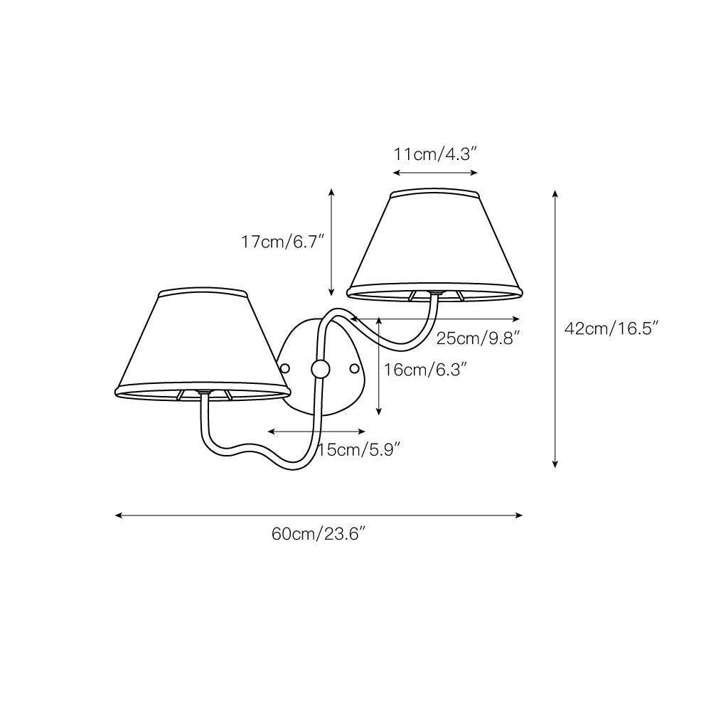 Quiet Dome Wall Sconce – LED Indoor Modern Wall Lighting Fixture