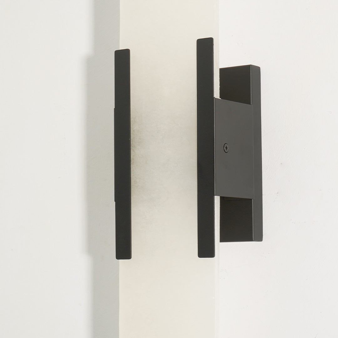 Modern Marble Wall Sconce – Luxury Gold Brass Cylindrical Fixture