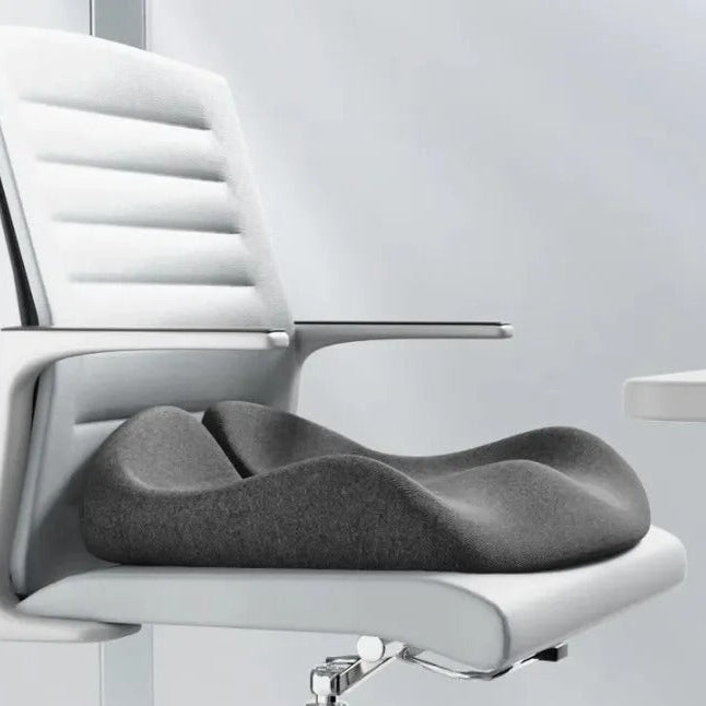 Contourex Seat Cushion – Memory Foam Orthopedic Office Chair Car Seat Coccyx Tailbone Relief Pad