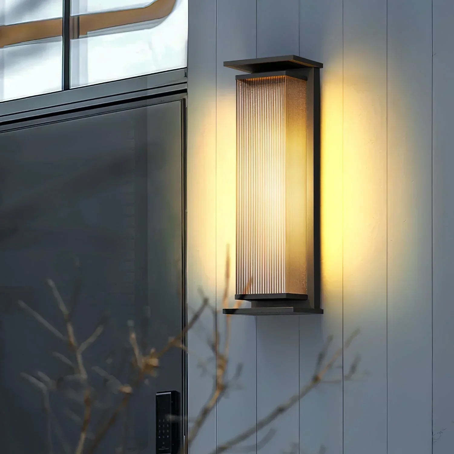 Coastal Box Wall Lamp – LED Outdoor Modern Wall Lighting Fixture Weather-Resistant Stainless Steel