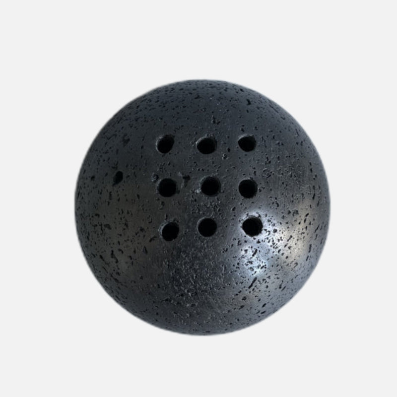 Terraza Stone Incense Burner – Natural Marble Travertine Bowl Aromatherapy Home Decor