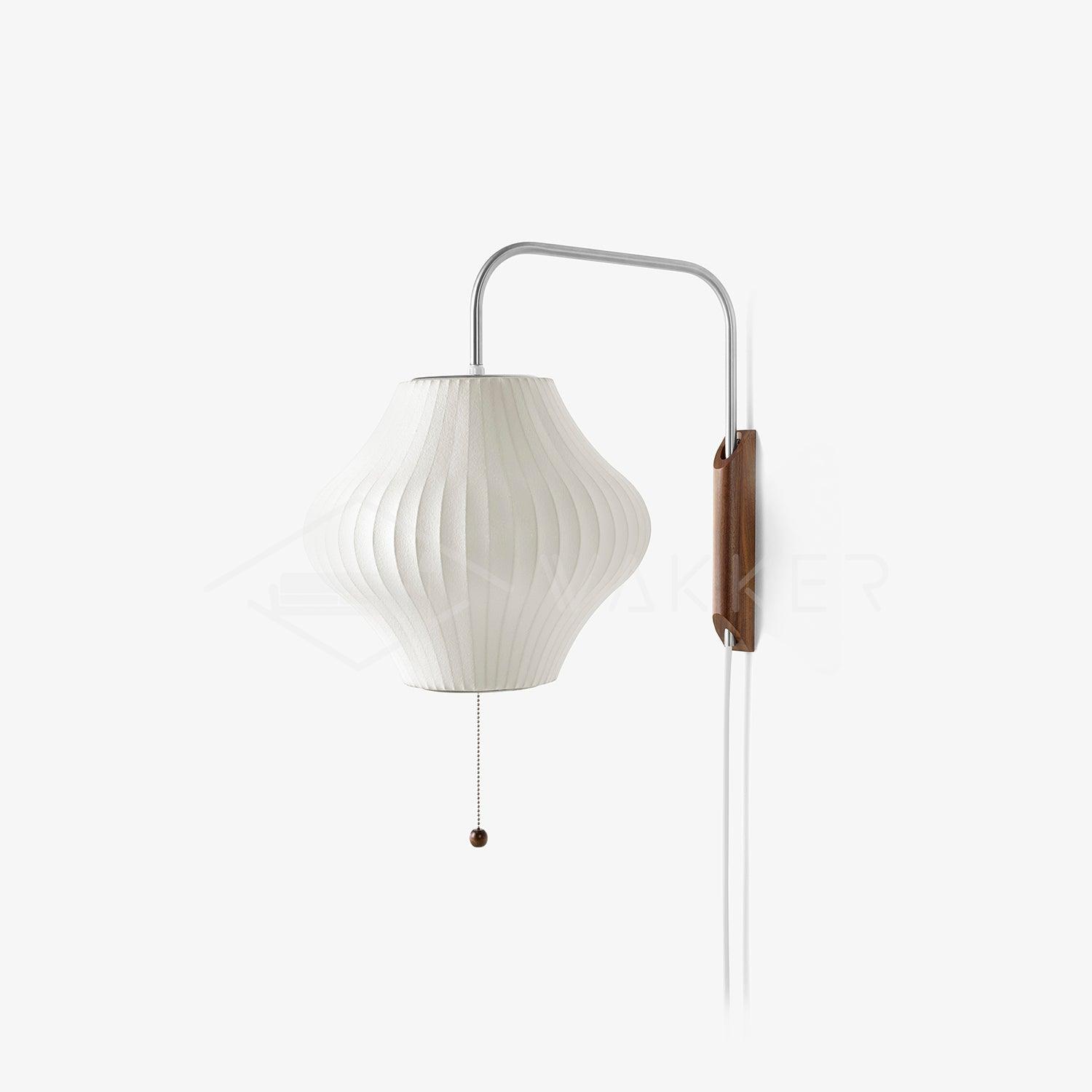 Orbix Swing Arm Wall Lamp – Adjustable Plug-In Wall Lighting Fixture