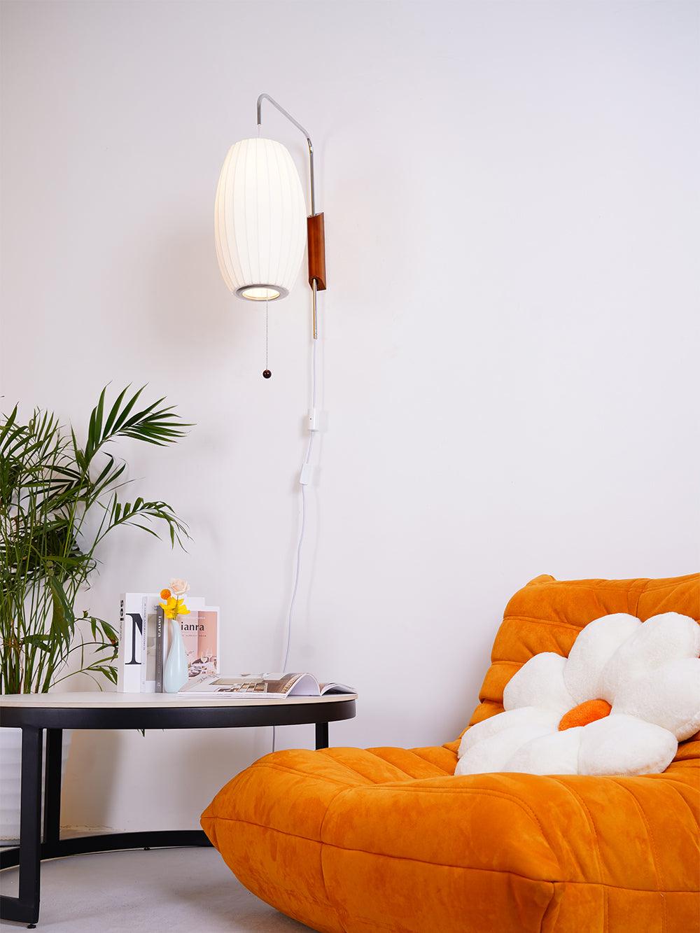 Orbix Swing Arm Wall Lamp – Adjustable Plug-In Wall Lighting Fixture