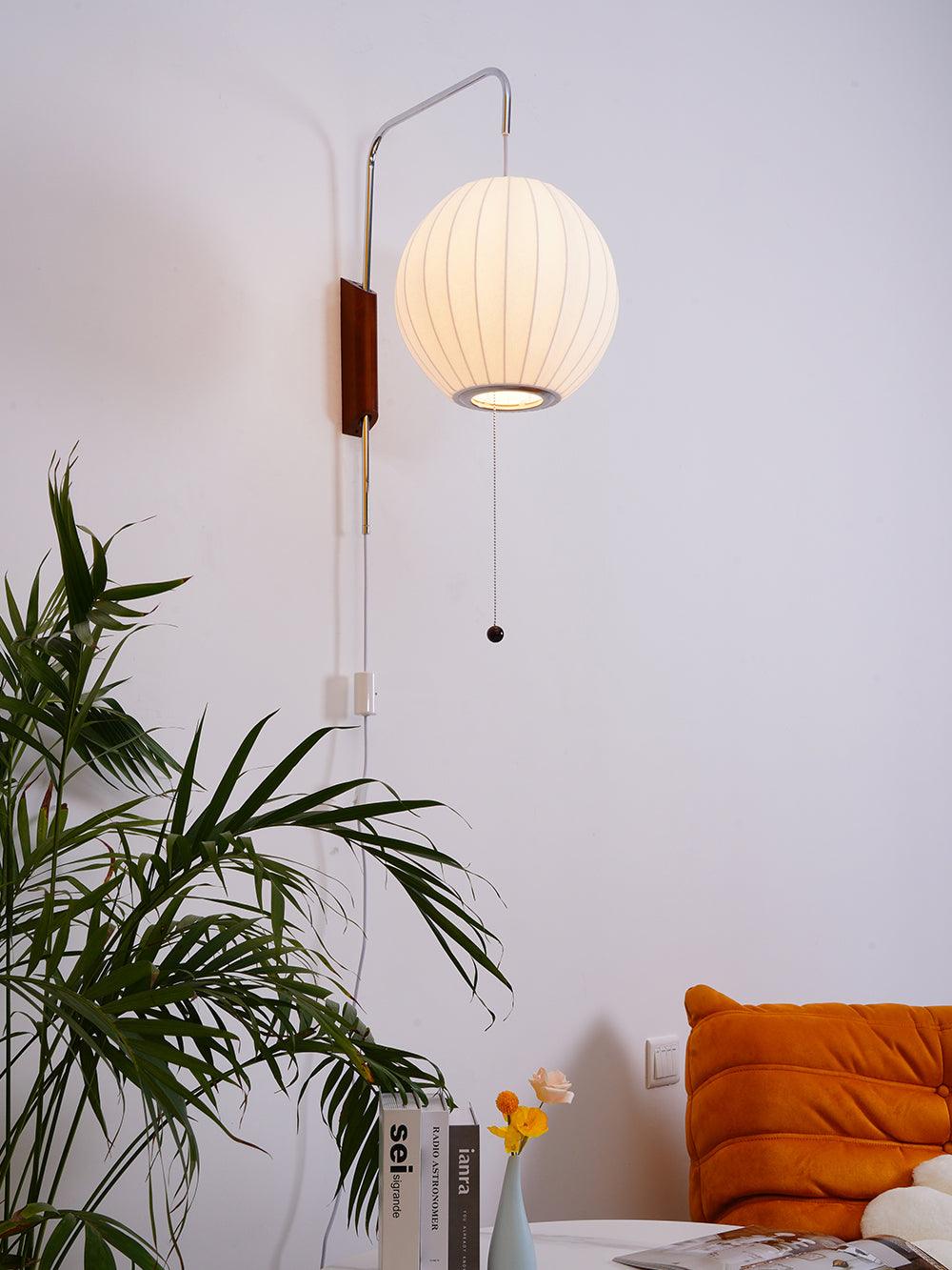Orbix Swing Arm Wall Lamp – Adjustable Plug-In Wall Lighting Fixture