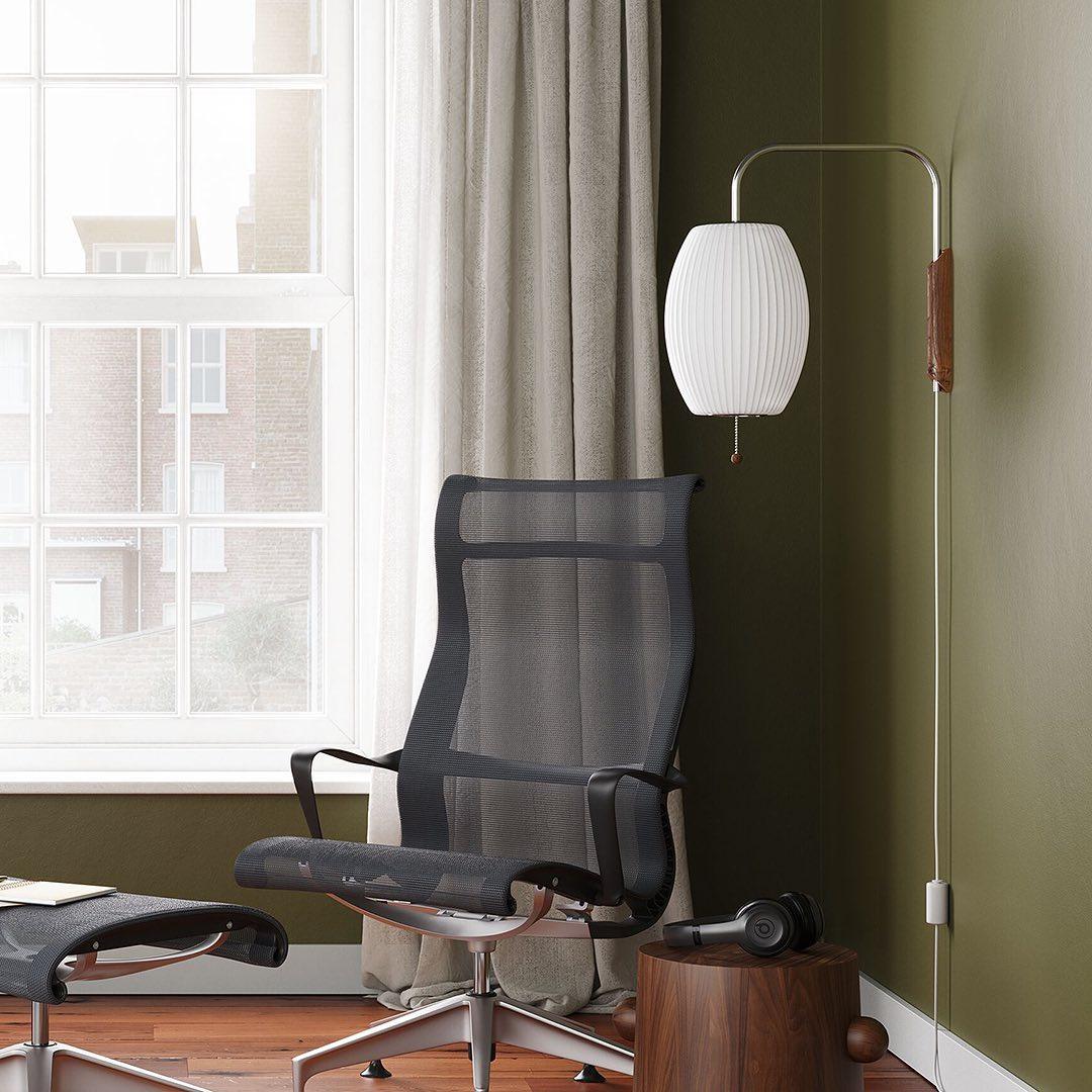 Orbix Swing Arm Wall Lamp – Adjustable Plug-In Wall Lighting Fixture