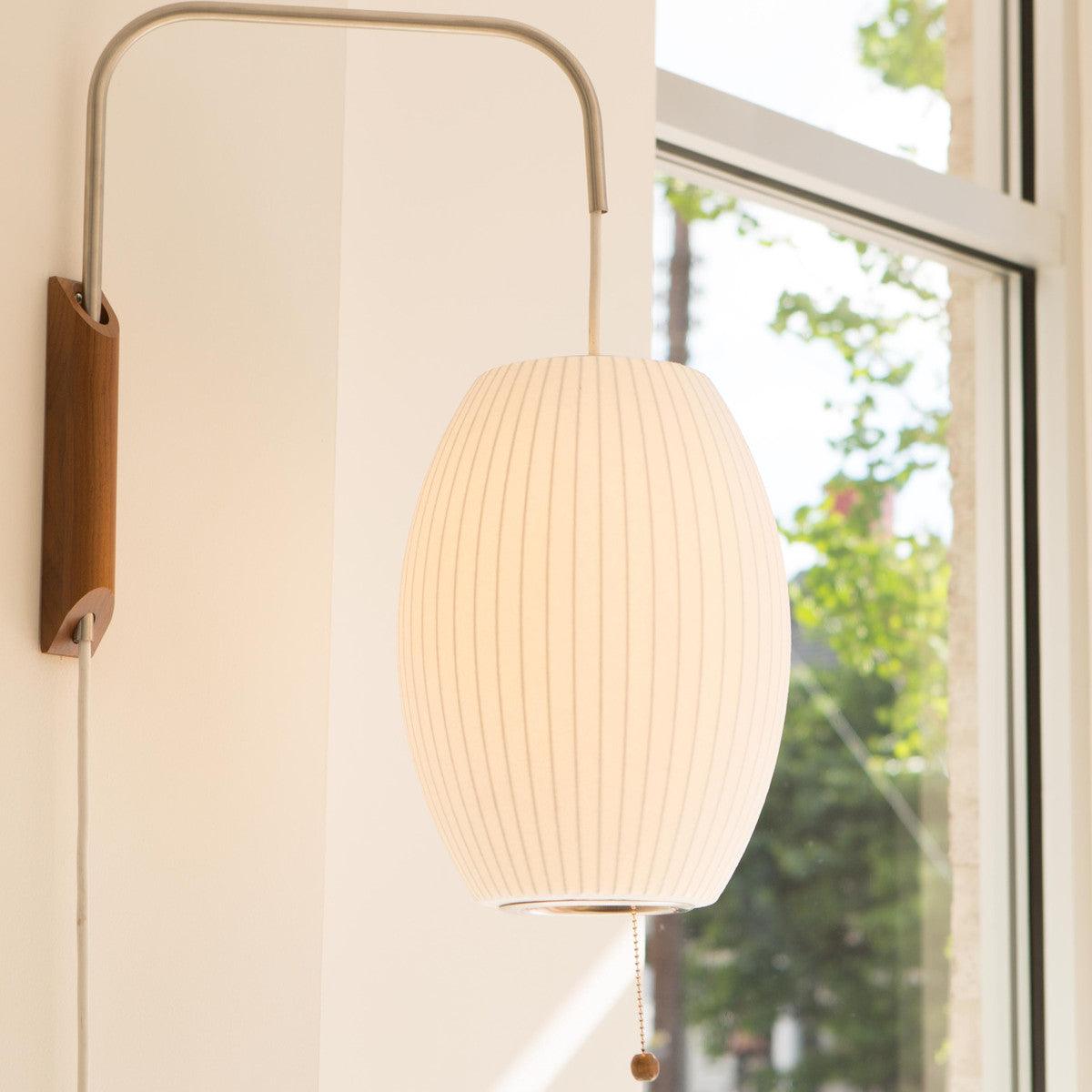 Orbix Swing Arm Wall Lamp – Adjustable Plug-In Wall Lighting Fixture