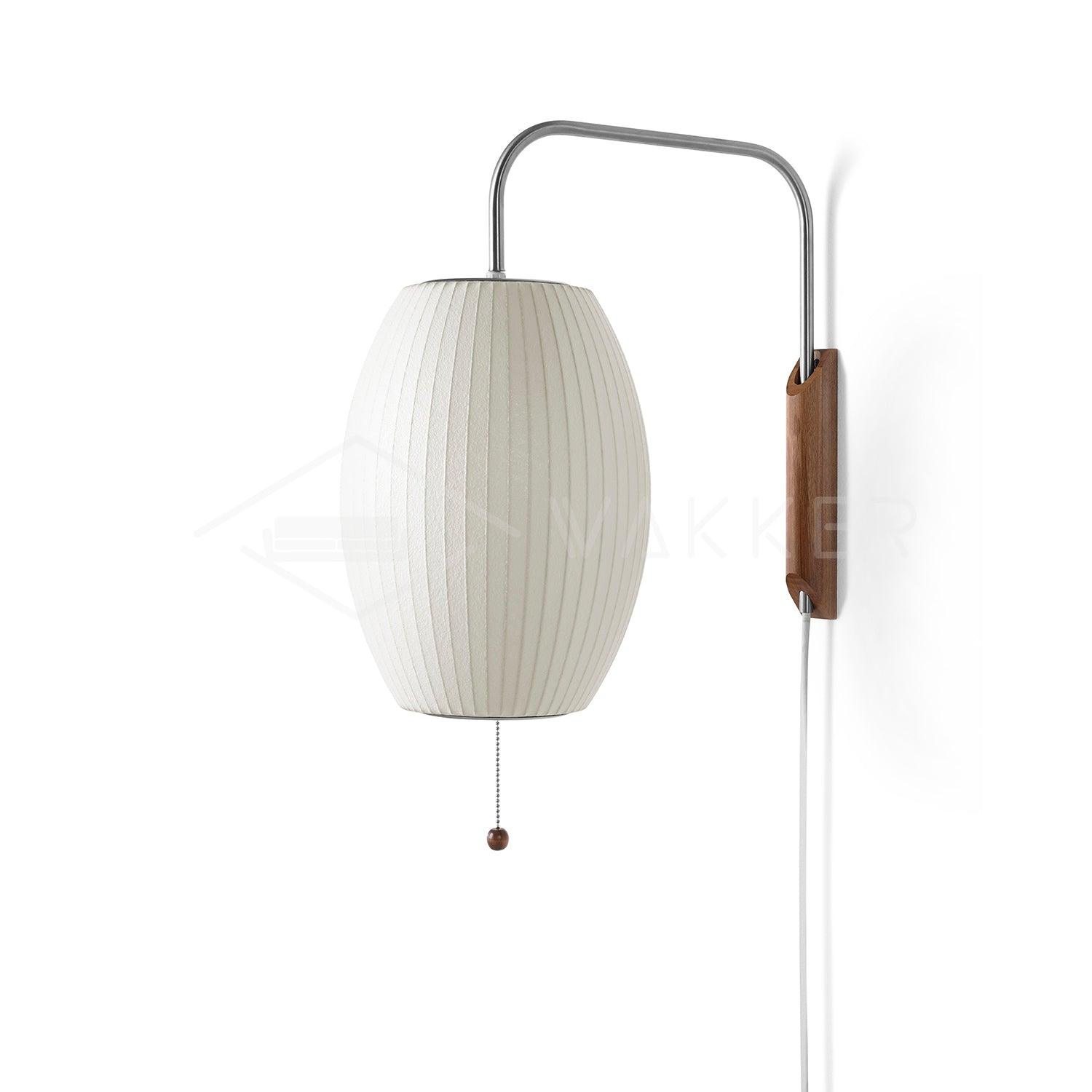 Orbix Swing Arm Wall Lamp – Adjustable Plug-In Wall Lighting Fixture