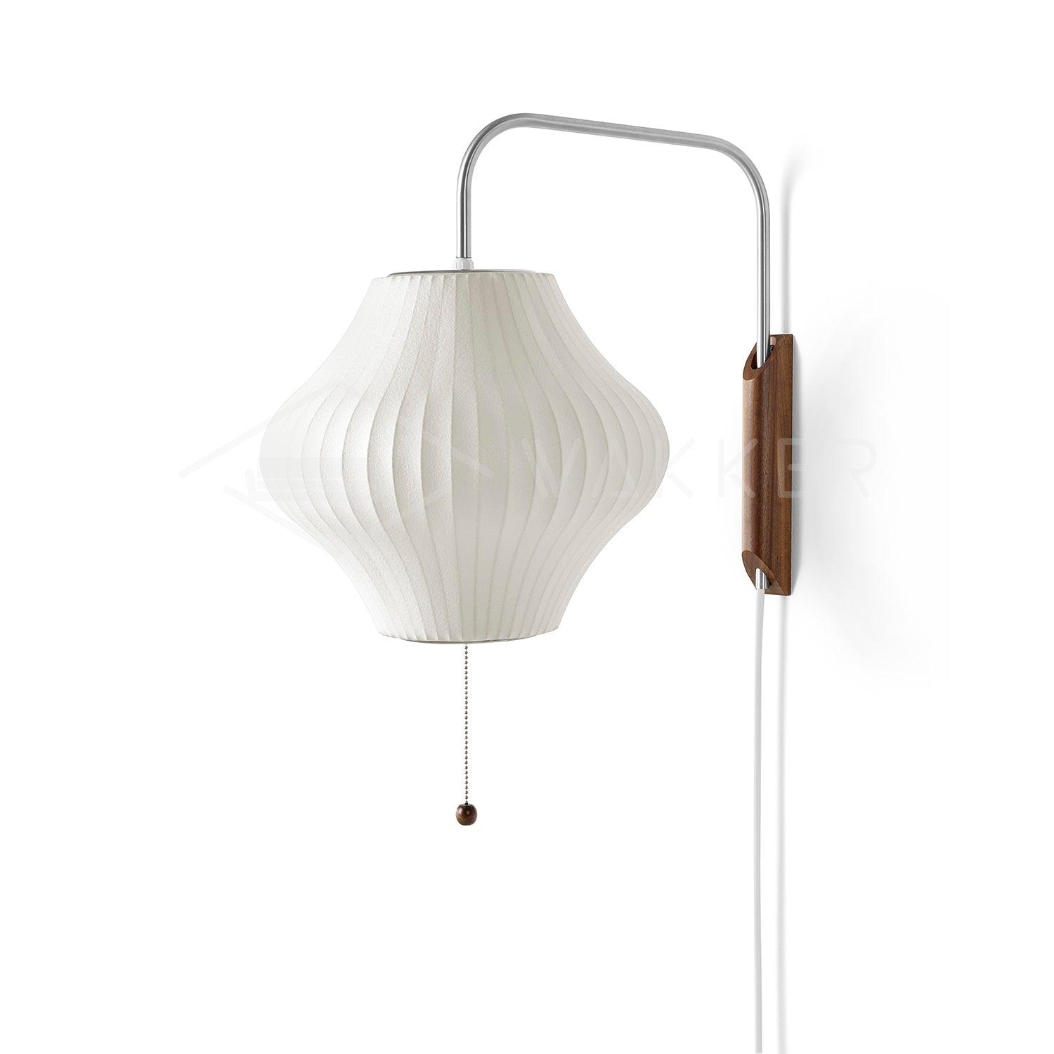Orbix Swing Arm Wall Lamp – Adjustable Plug-In Wall Lighting Fixture