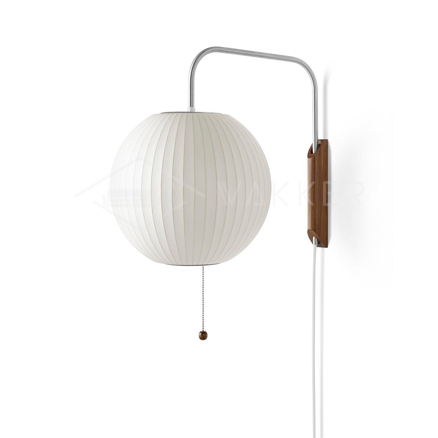Orbix Swing Arm Wall Lamp – Adjustable Plug-In Wall Lighting Fixture