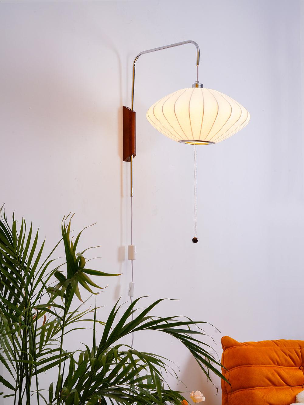 Orbix Swing Arm Wall Lamp – Adjustable Plug-In Wall Lighting Fixture