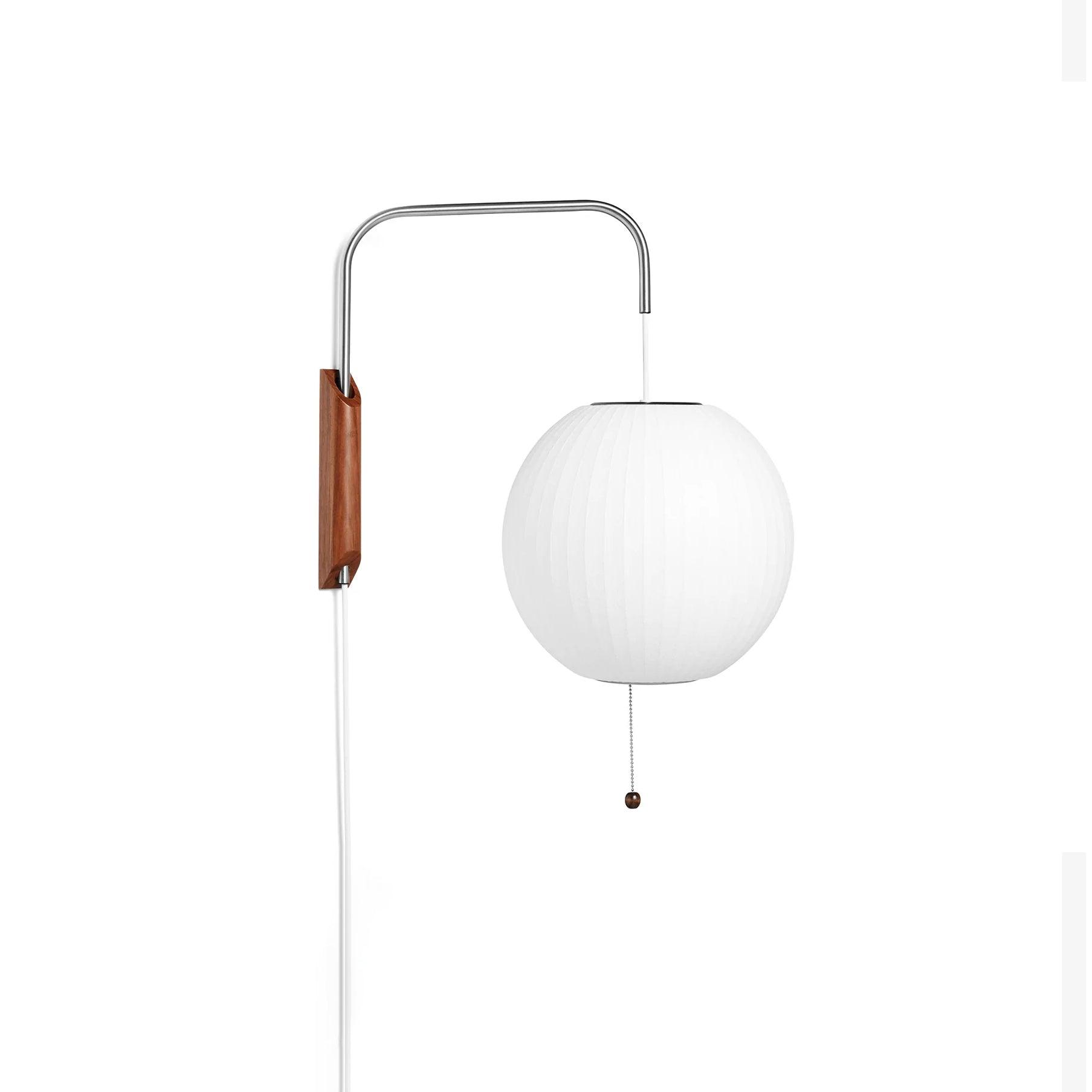 Orbix Swing Arm Wall Lamp – Adjustable Plug-In Wall Lighting Fixture