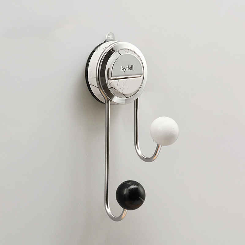 Valdor Suction Toilet Paper Holder – Wall Mounted Bathroom Tissue Storage Shelf Stainless Steel Towel Bar