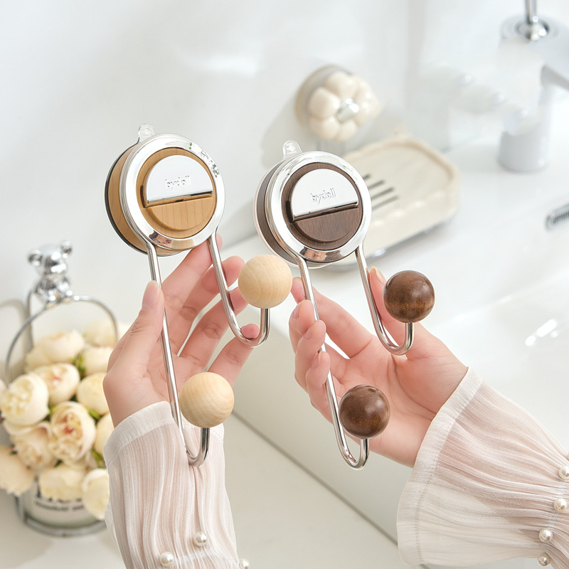 Valdor Suction Toilet Paper Holder – Wall Mounted Bathroom Tissue Storage Shelf Stainless Steel Towel Bar
