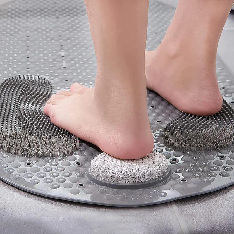 Reflexa Comfort Bath Mat – Non-Slip Shower Mat Suction Cups Massage Textured Bathroom Safety