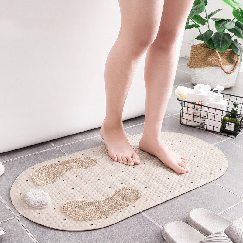 Reflexa Comfort Bath Mat – Non-Slip Shower Mat Suction Cups Massage Textured Bathroom Safety