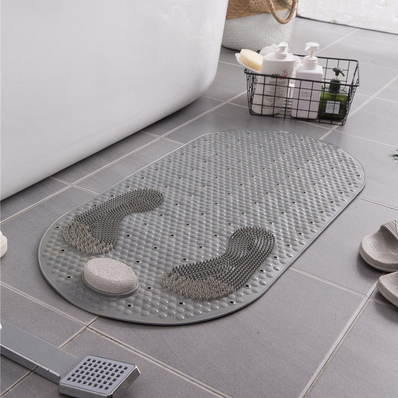 Reflexa Comfort Bath Mat – Non-Slip Shower Mat Suction Cups Massage Textured Bathroom Safety