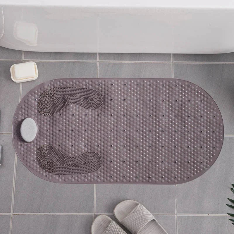 Reflexa Comfort Bath Mat – Non-Slip Shower Mat Suction Cups Massage Textured Bathroom Safety