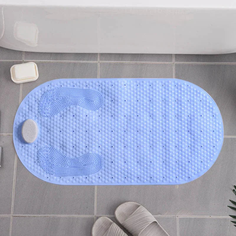 Reflexa Comfort Bath Mat – Non-Slip Shower Mat Suction Cups Massage Textured Bathroom Safety