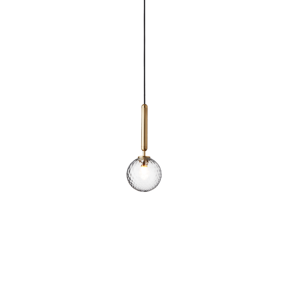 Arcus Clear Globe Pendant – LED Glass Minimal Pendant Lighting Fixture