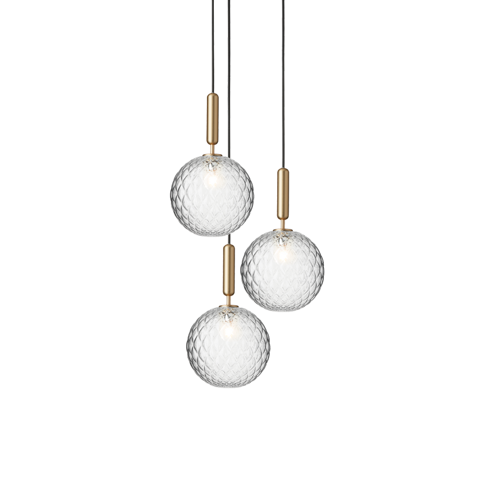 Arcus Clear Globe Pendant – LED Glass Minimal Pendant Lighting Fixture