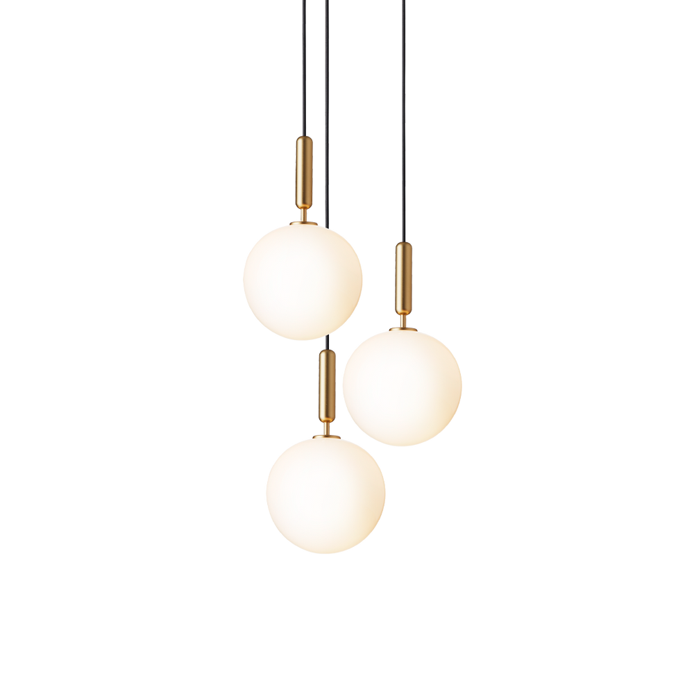 Arcus Clear Globe Pendant – LED Glass Minimal Pendant Lighting Fixture