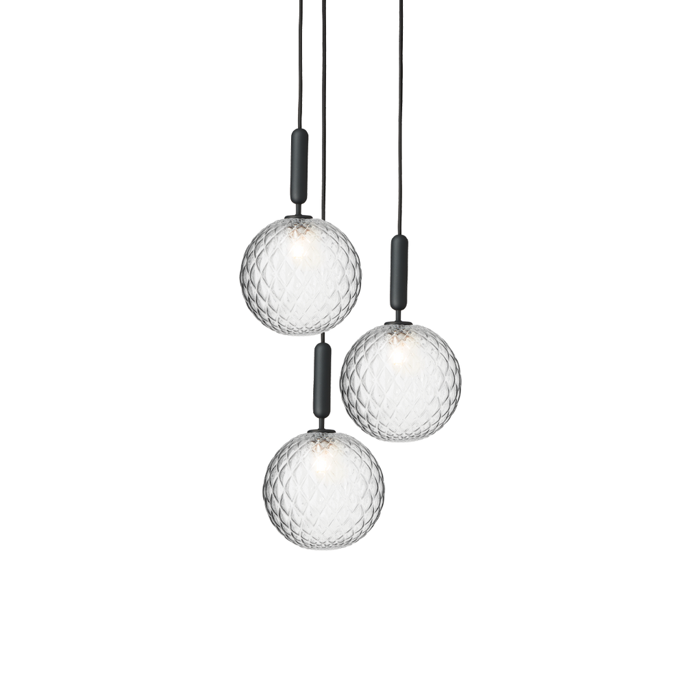 Arcus Clear Globe Pendant – LED Glass Minimal Pendant Lighting Fixture