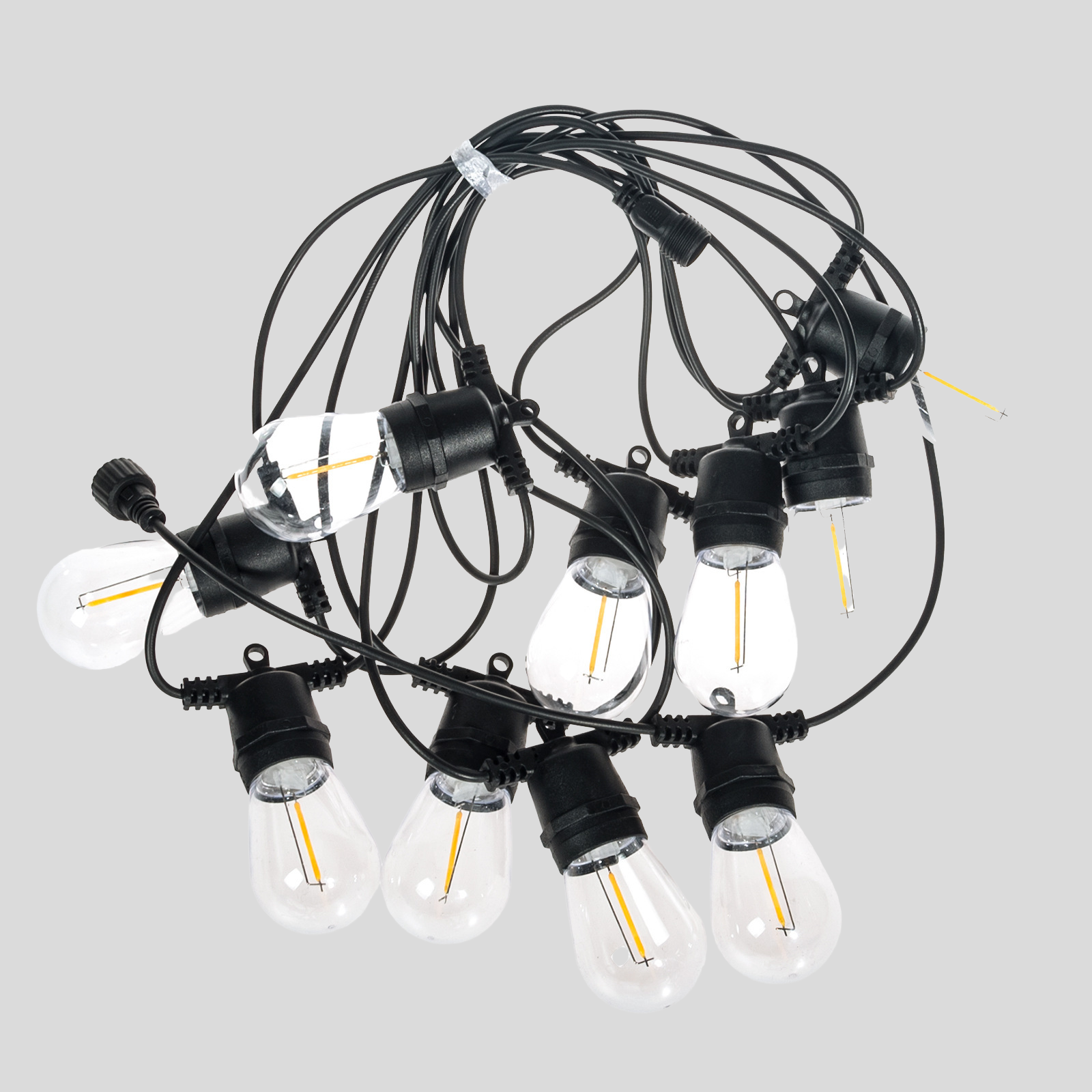 Patio Line Festoon Lights – IP65 Waterproof LED Outdoor String Lighting Fixture