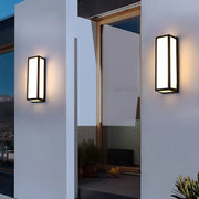 Modern LED Outdoor Wall Light – Waterproof Exterior Sconce with Motion Sensor