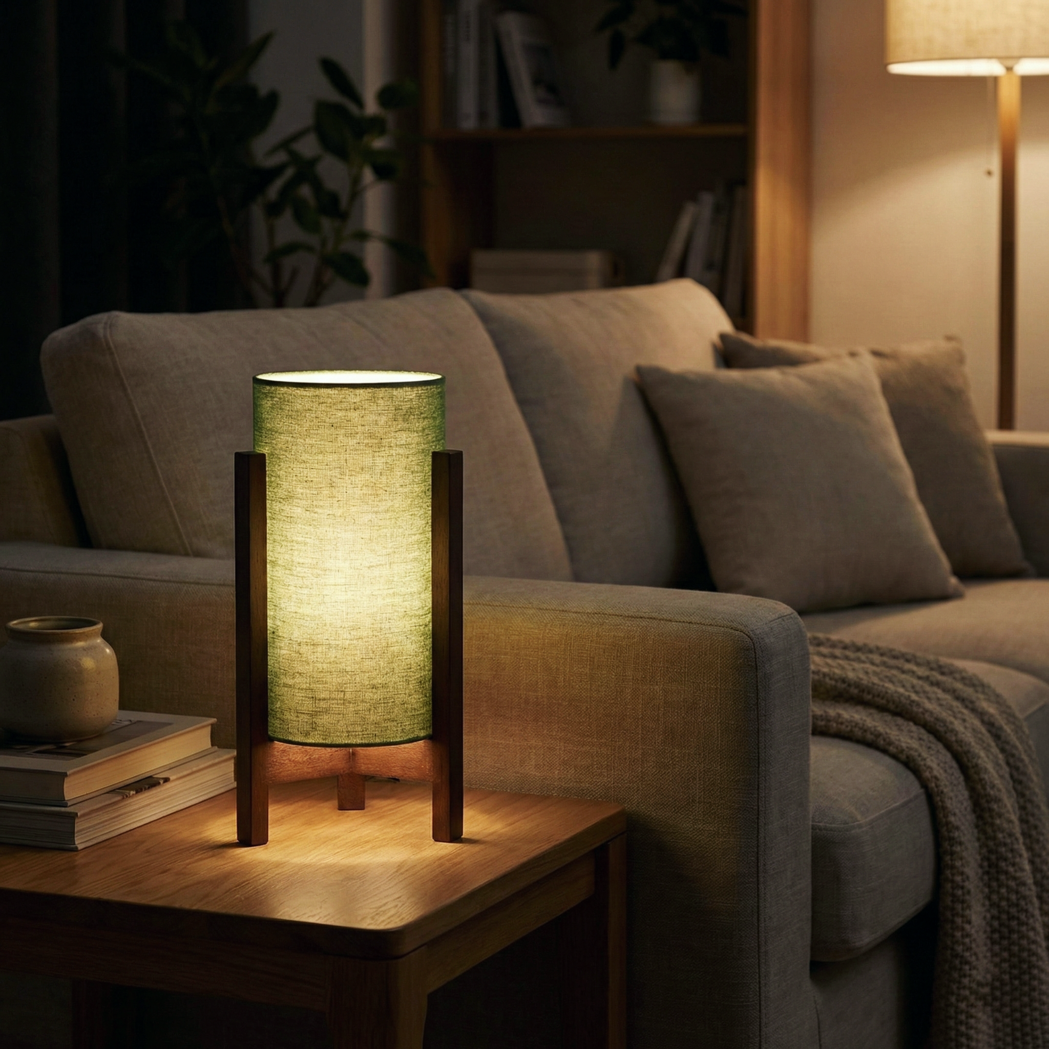 Steady Stable Table Lamp – LED Ambient Diffusion Soft Radiance Relaxation Lamp