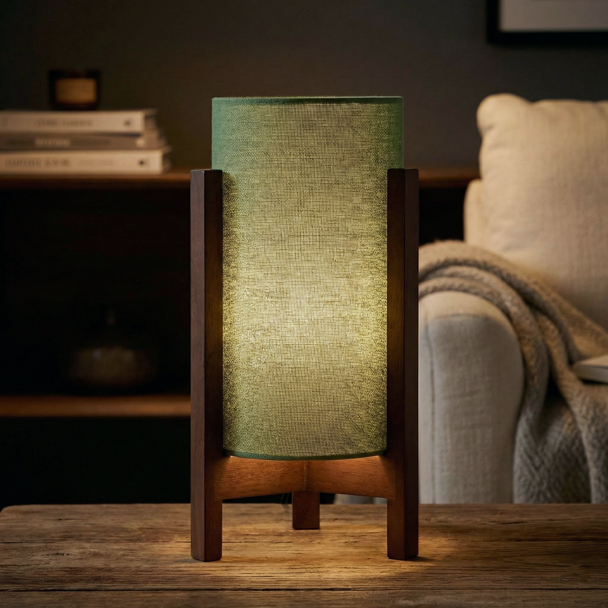 Steady Stable Table Lamp – LED Ambient Diffusion Soft Radiance Relaxation Lamp