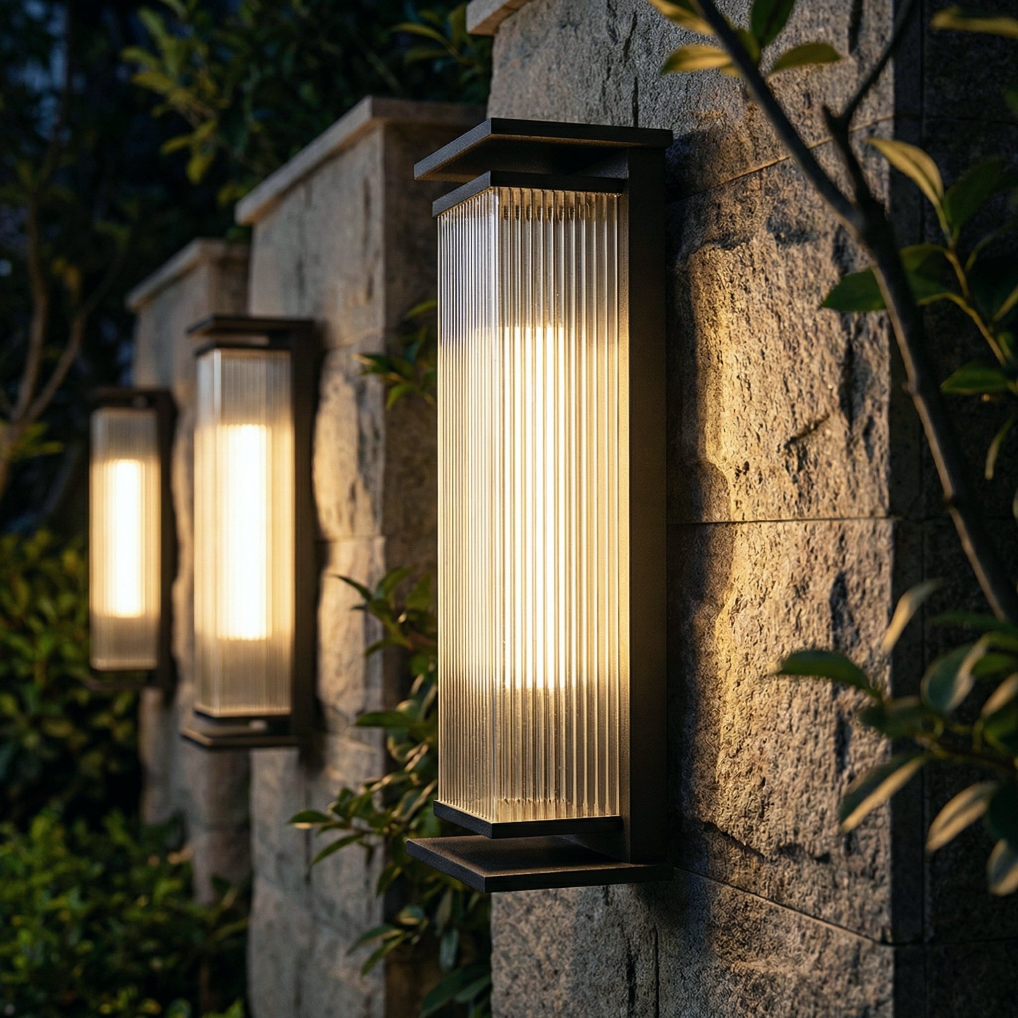 Coastal Box Wall Lamp – LED Outdoor Modern Wall Lighting Fixture Weather-Resistant Stainless Steel