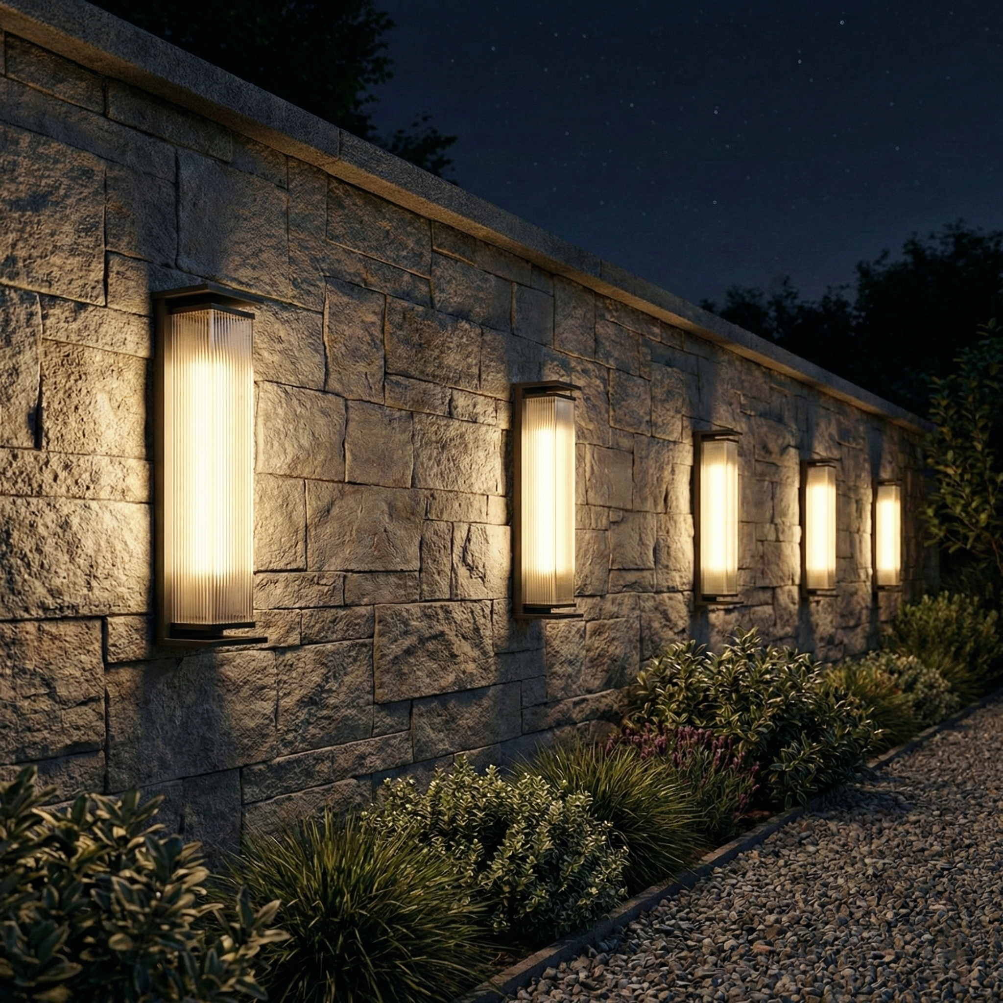 Coastal Box Wall Lamp – LED Outdoor Modern Wall Lighting Fixture Weather-Resistant Stainless Steel