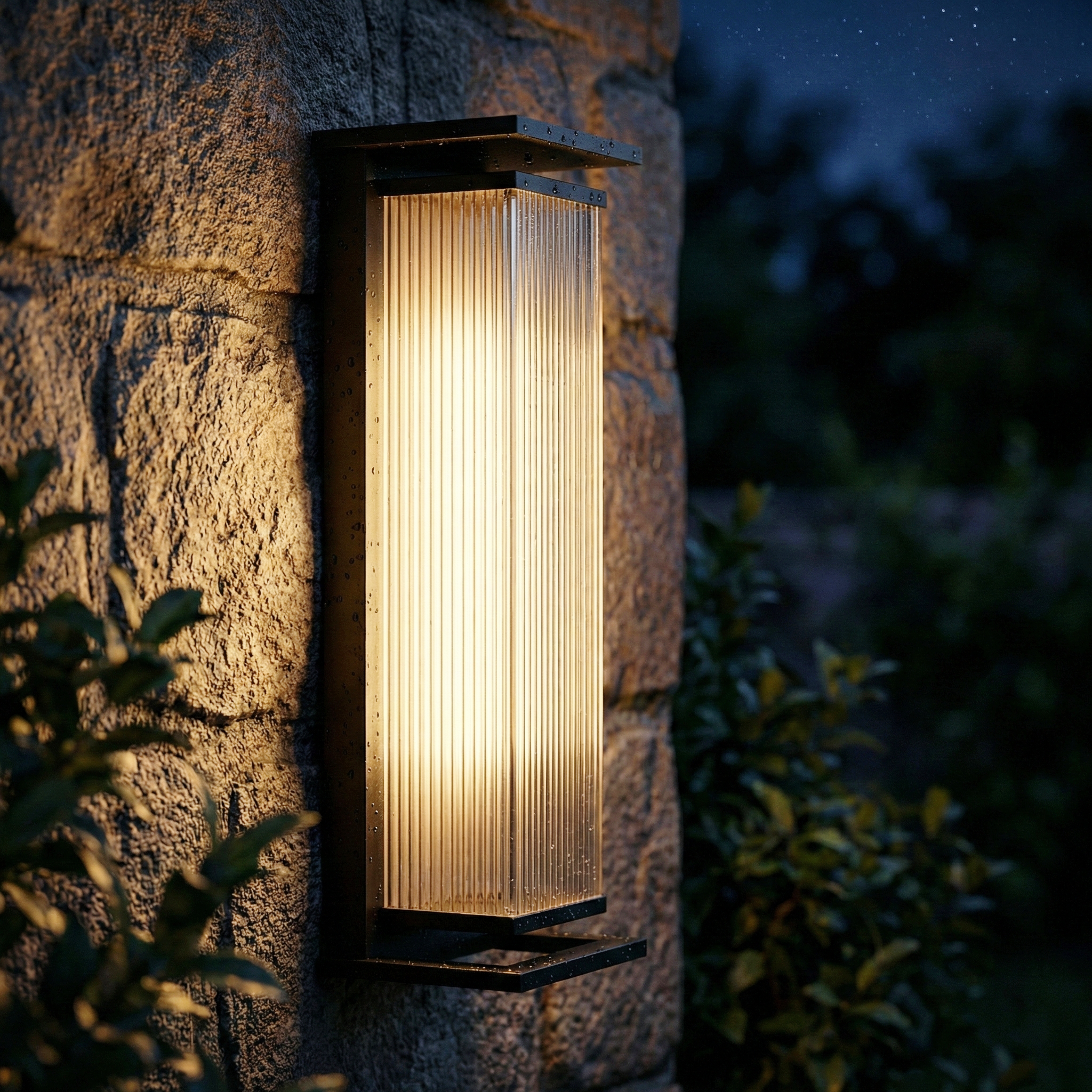 Coastal Box Wall Lamp – LED Outdoor Modern Wall Lighting Fixture Weather-Resistant Stainless Steel
