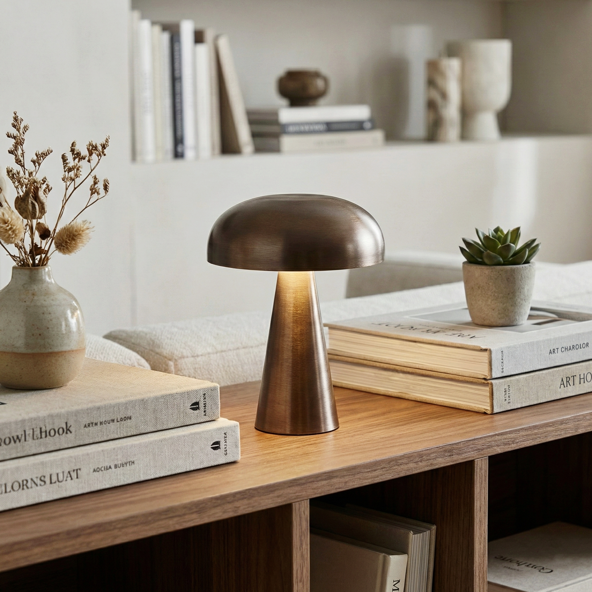 Dazzle Keo Table Lamp – LED Table Lamp In Matte Finishes Modern Interiors Ambient Glow