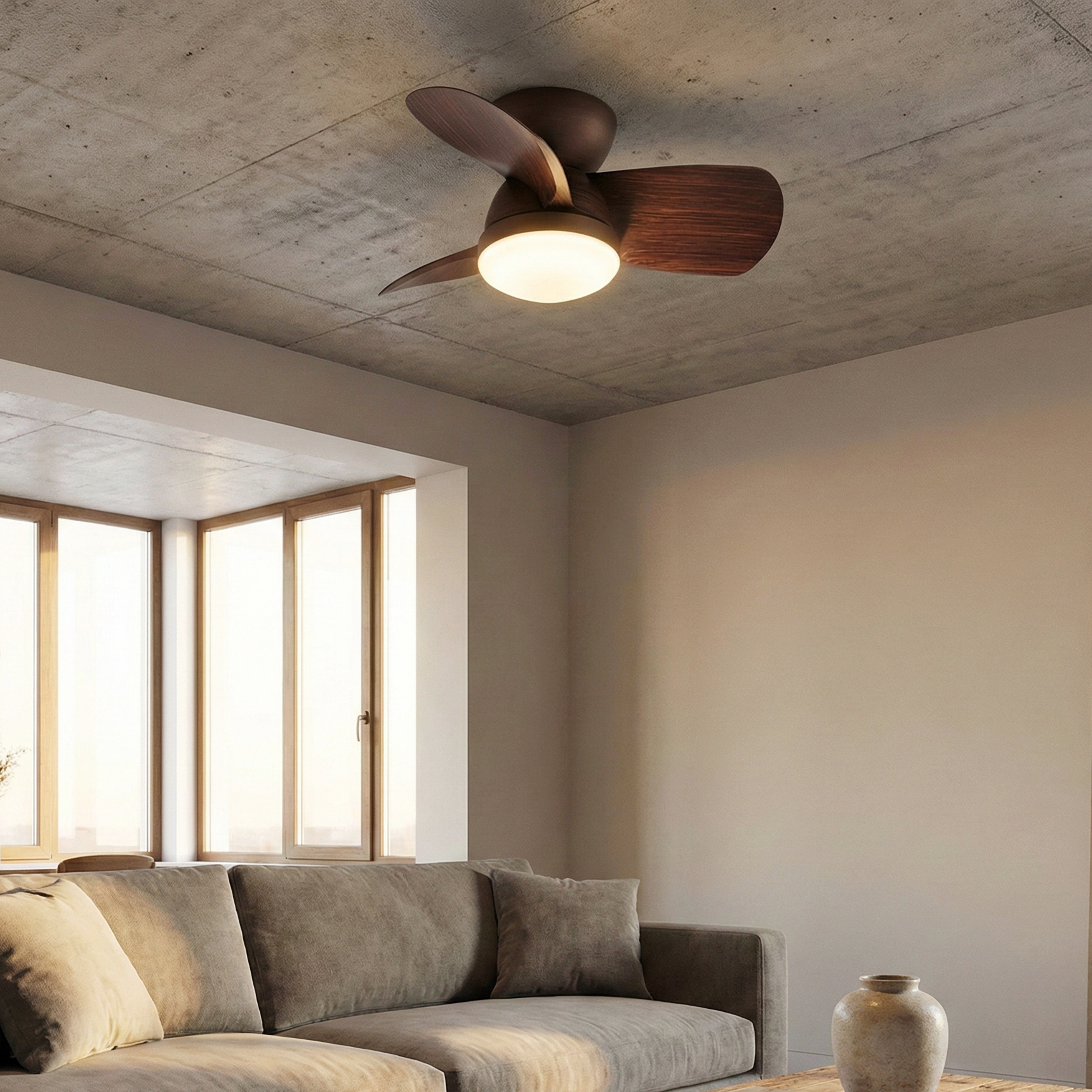 Ruse Pond Ceiling Fan Light – LED Ceiling Fan Light