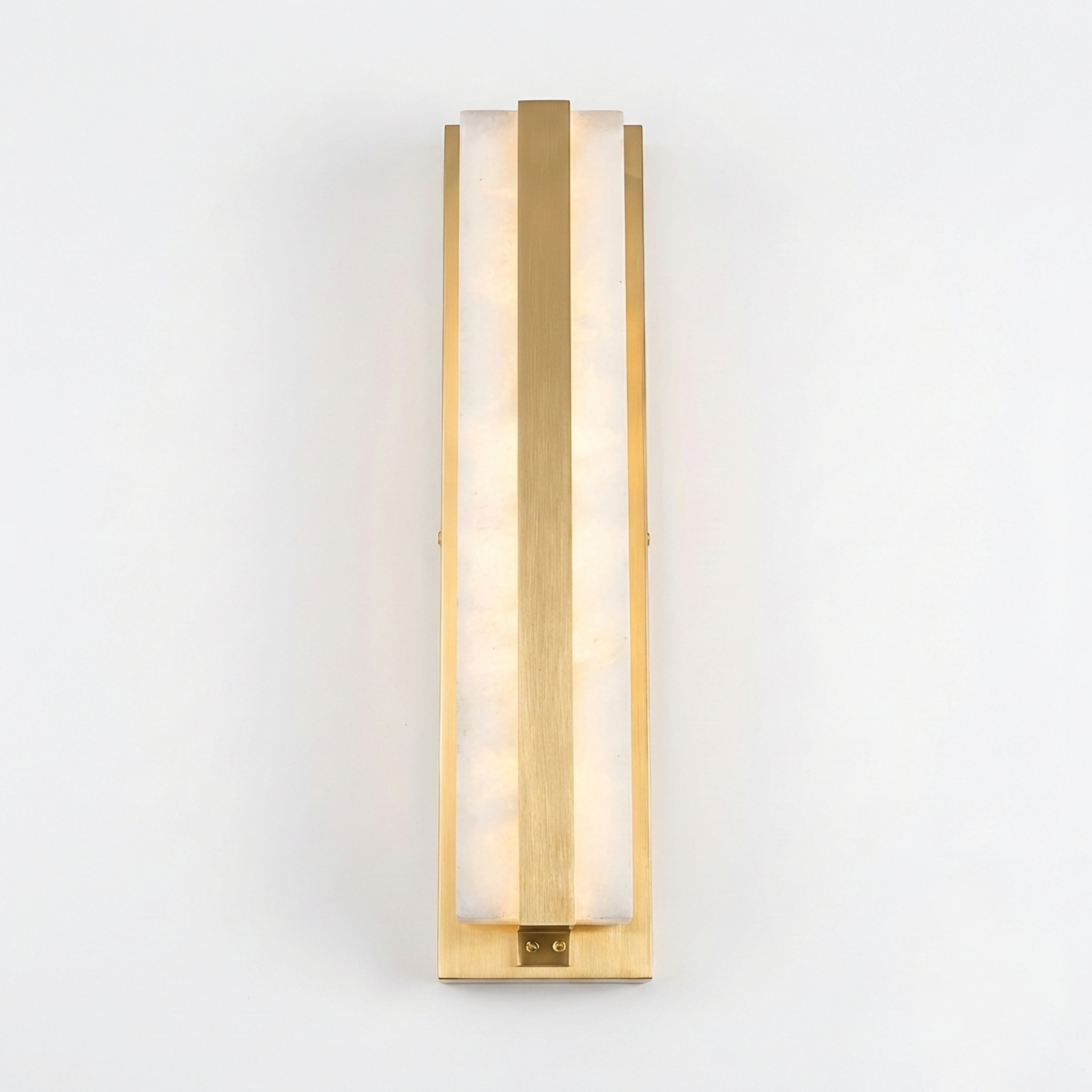 Aurielle Marble Oval Wall Lamp – Modern LED Indoor Marble Wall Sconce Bedside Hallway Lighting Fixture