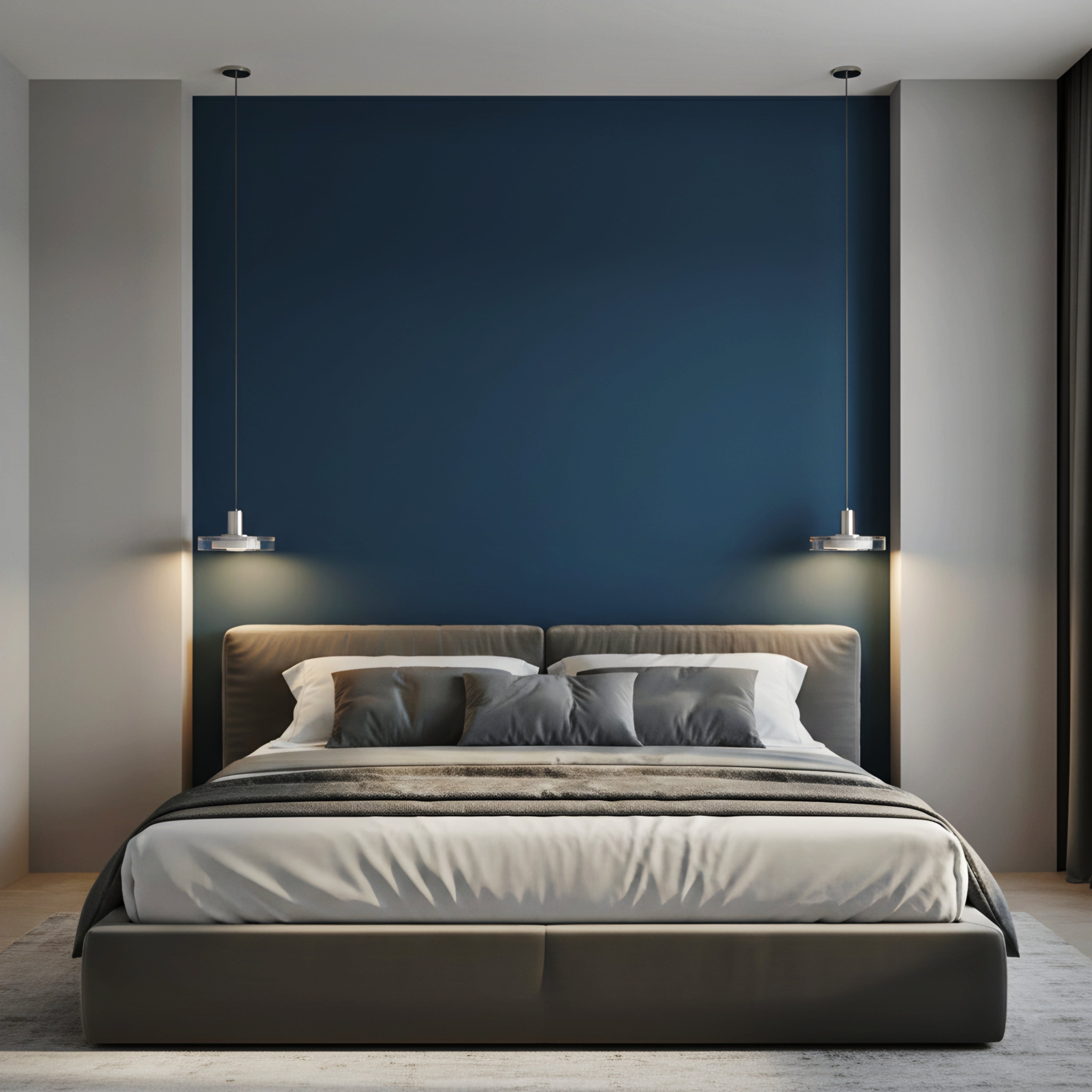 Aeris Halo Glass Pendant Light – Modern Minimalist LED Dining Table Hanging Ceiling Fixture