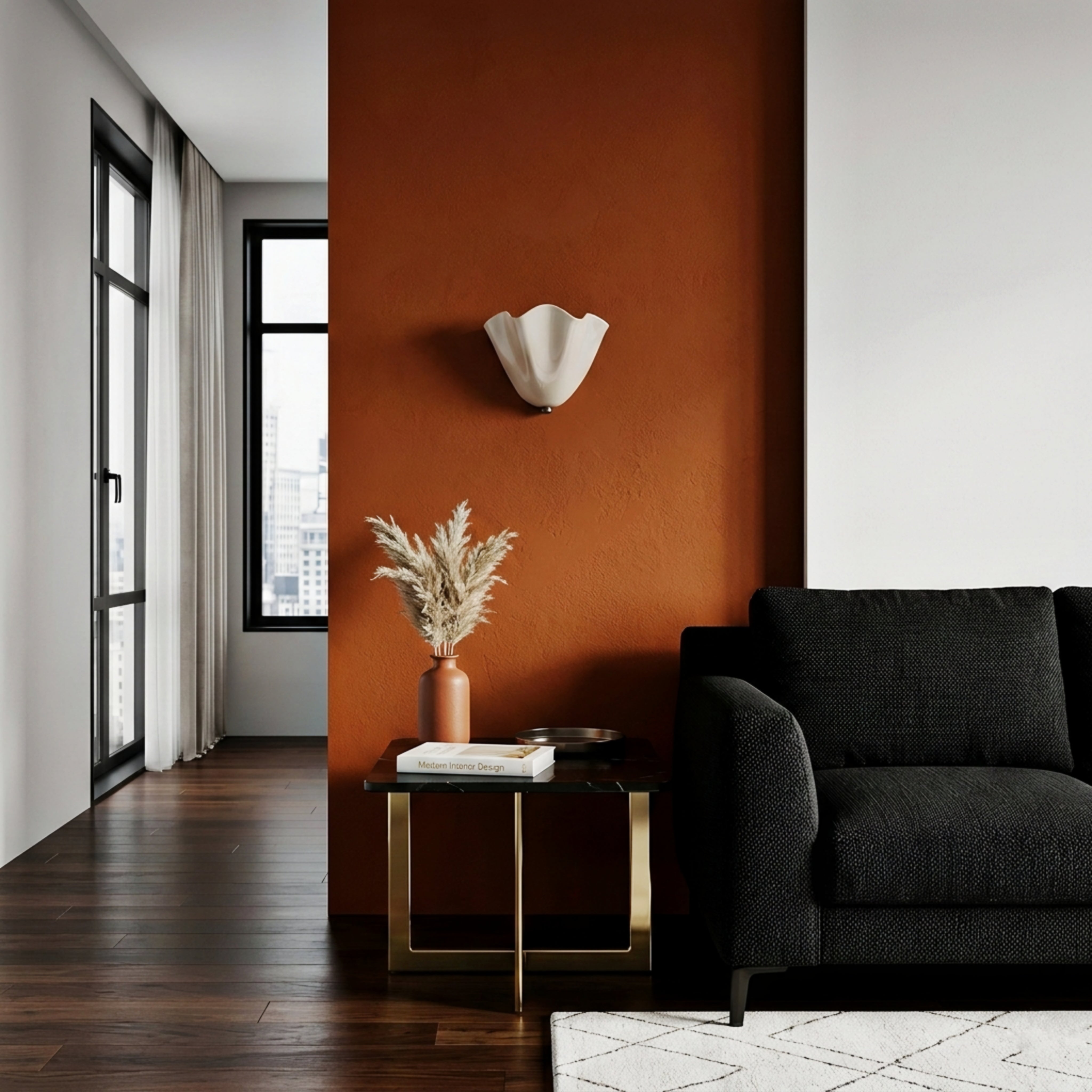 Petal Glow Opal Glass Wall Sconce – Soft Modern Ambient Wall Lamp Fixture