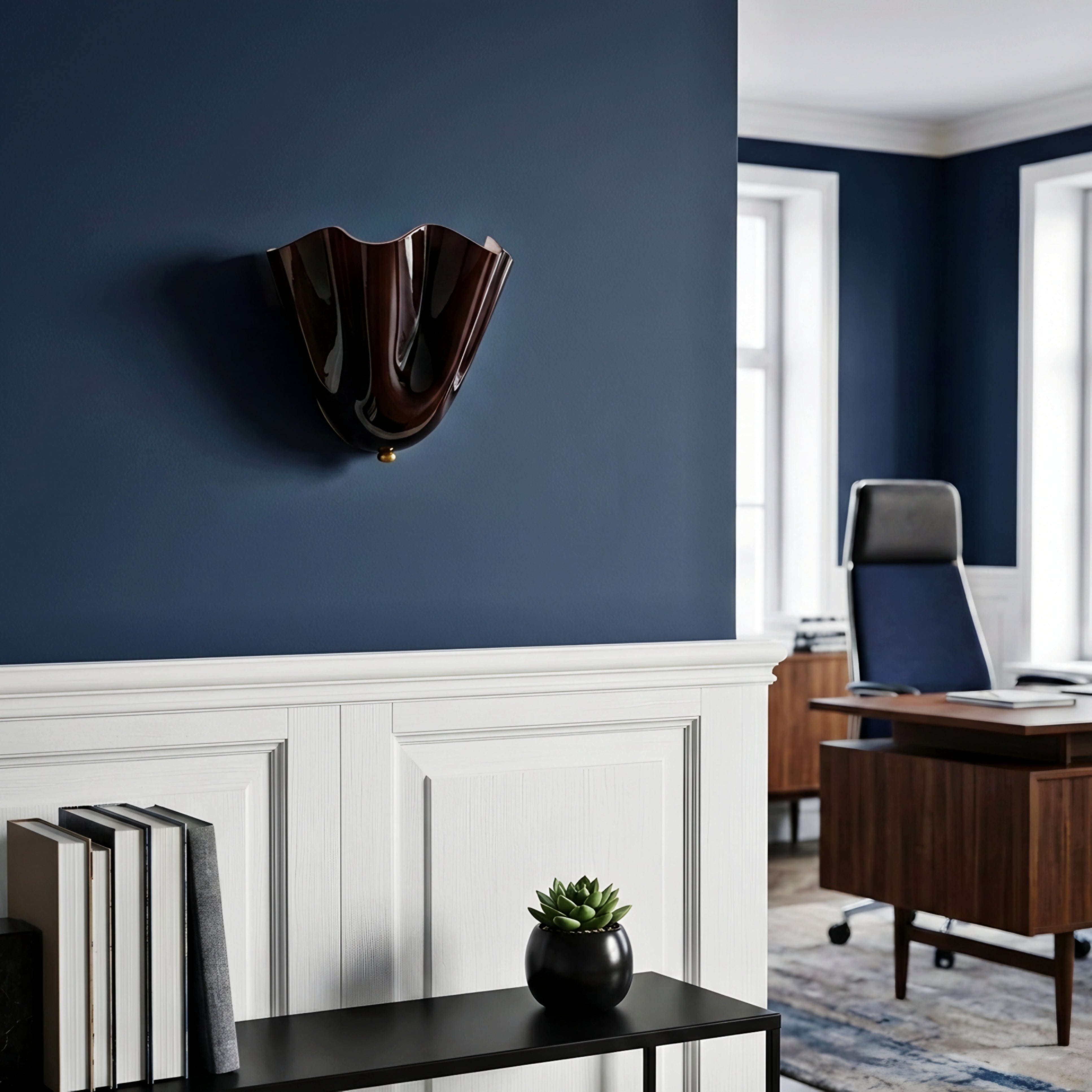 Petal Glow Opal Glass Wall Sconce – Soft Modern Ambient Wall Lamp Fixture