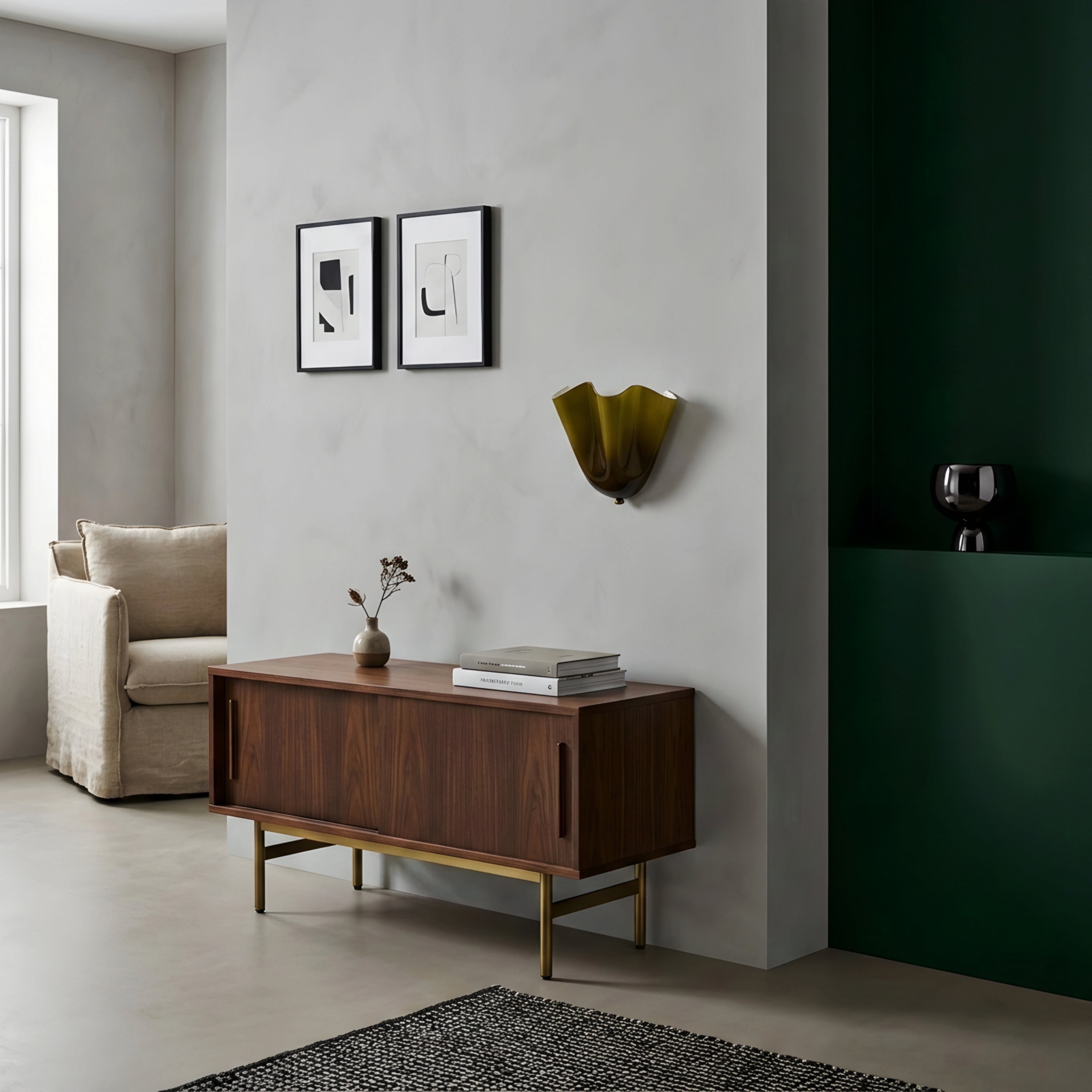 Petal Glow Opal Glass Wall Sconce – Soft Modern Ambient Wall Lamp Fixture