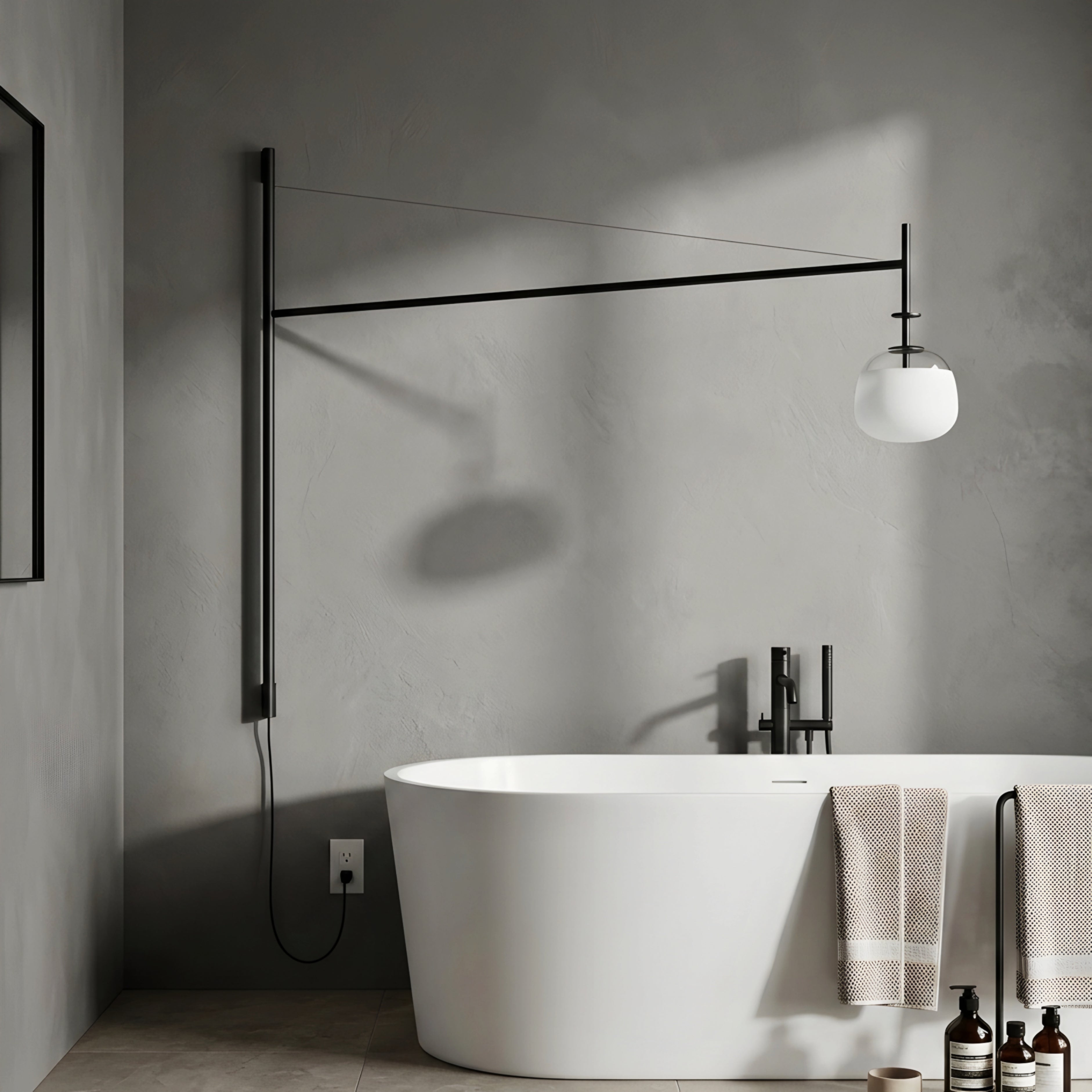 Tempo Reach Wall Sconce – Minimalist Long Arm Wall Lighting Fixture