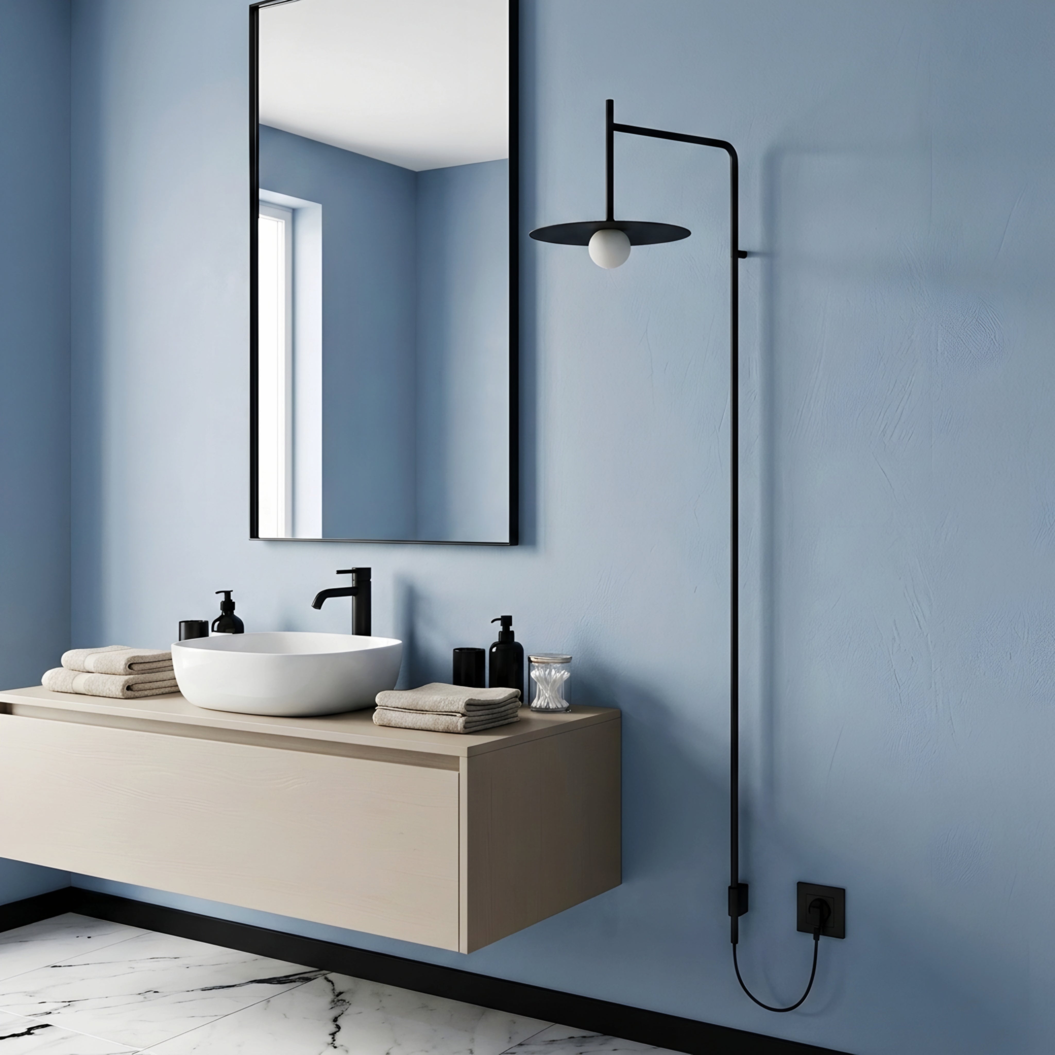 Tempo Reach Wall Sconce – Minimalist Long Arm Wall Lighting Fixture