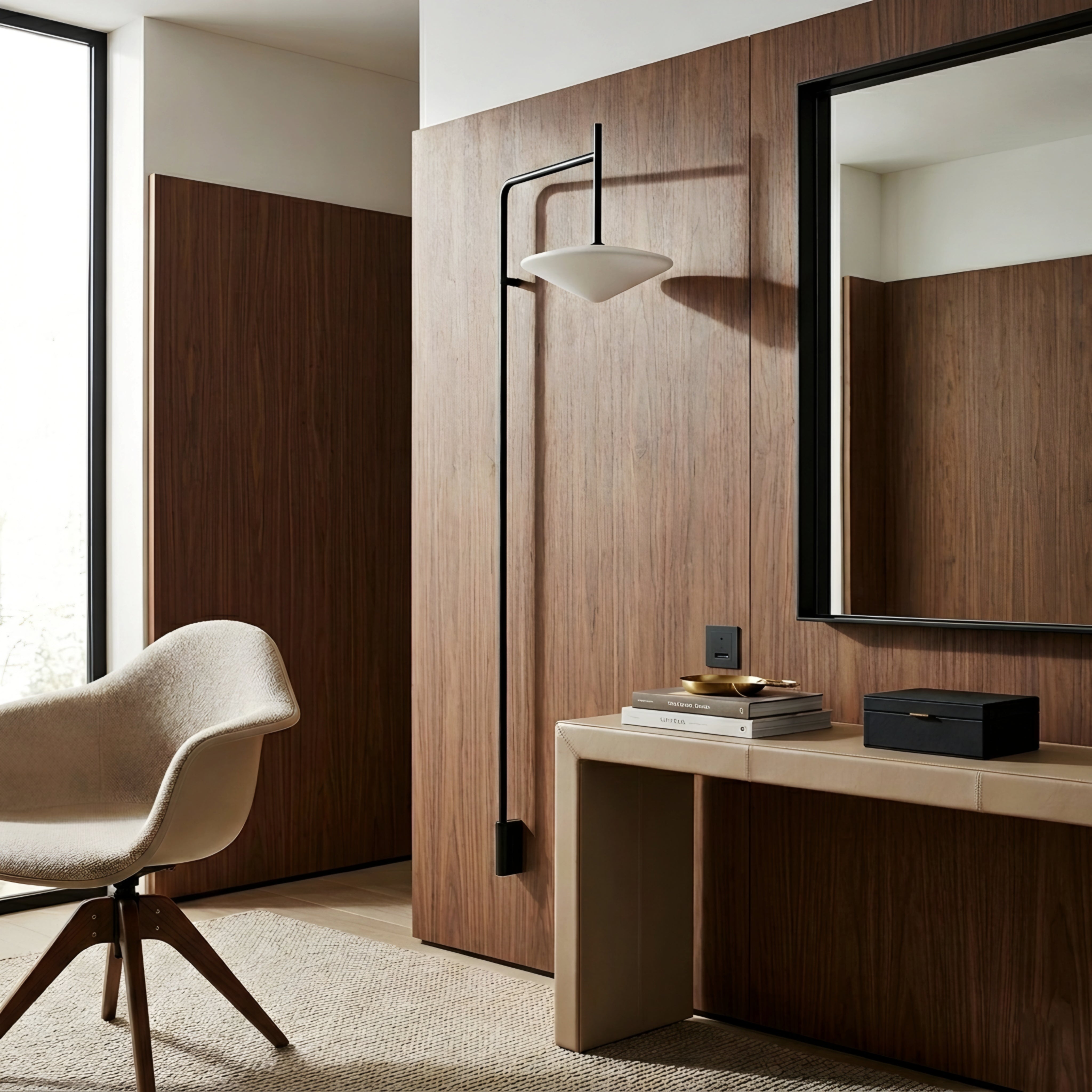 Tempo Reach Wall Sconce – Minimalist Long Arm Wall Lighting Fixture