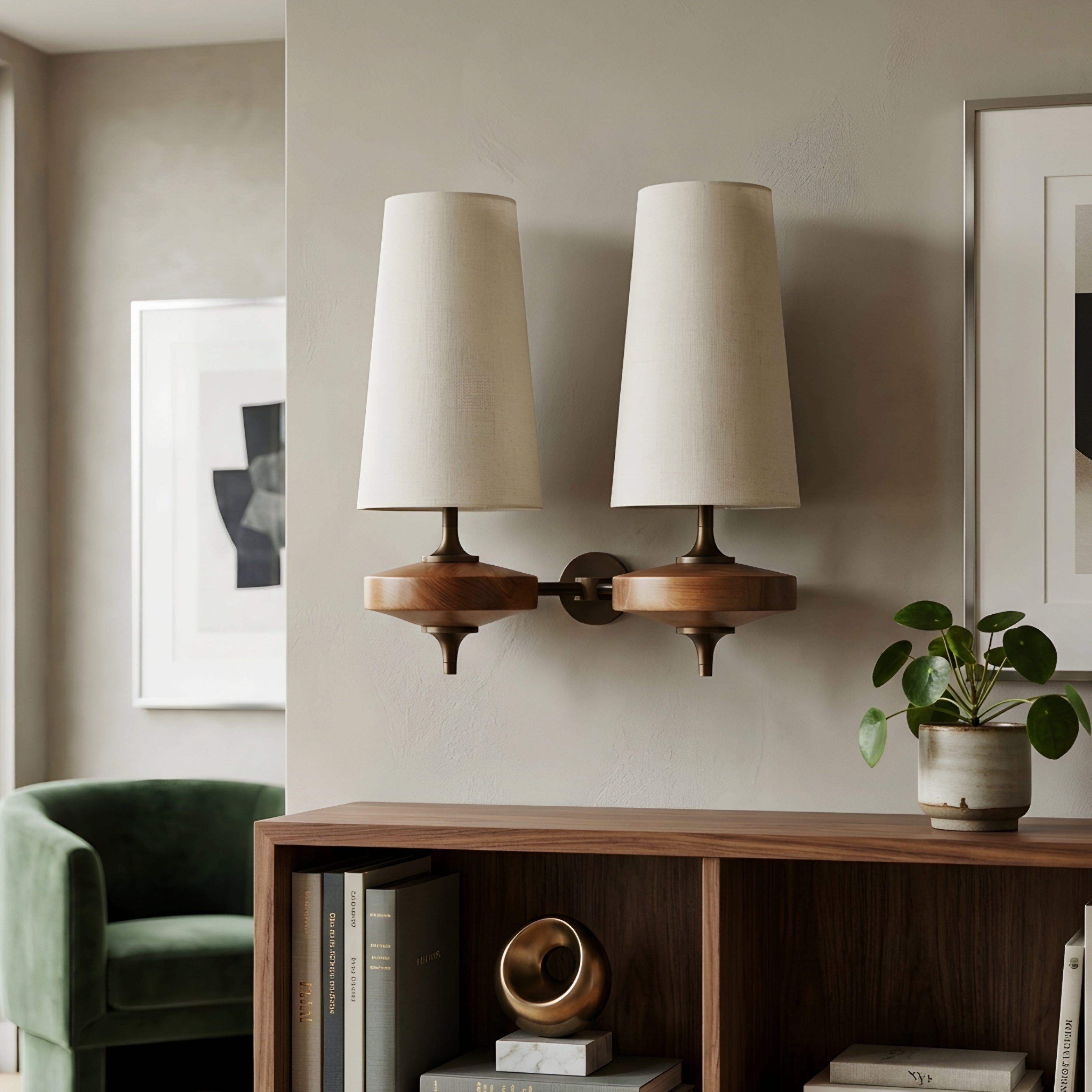 Verdant Globe Wall Lamp – LED Indoor Lighting Vintage Modern Wall Sconce